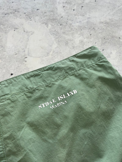 90's Stone Island reflective Marina Shorts (L)
