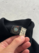 Vintage Giorgio Armani Embroidered Logo Wool Knit Jumper (S)