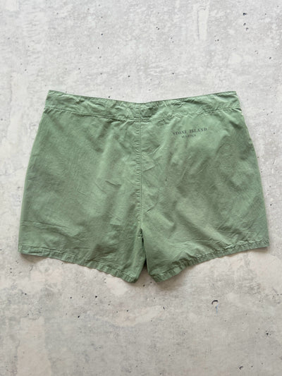 90's Stone Island reflective Marina Shorts (L)