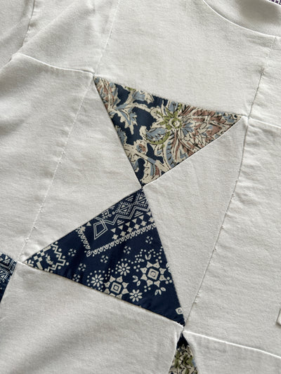 SS/20 The North Face Purple by Nanamica Patchwork T Shirt (M)