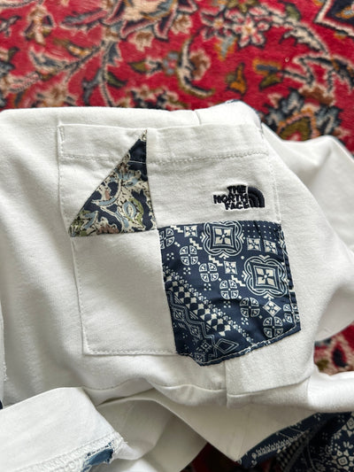 SS/20 The North Face Purple by Nanamica Patchwork T Shirt (M)