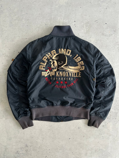 Alpha Industries Psychos From Hell Bomber Jacket (M)
