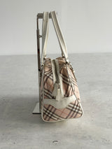 Burberry Blue Label Mini Boston Nova Check Bag (One Size)