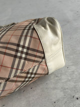 Burberry Blue Label Mini Boston Nova Check Bag (One Size)