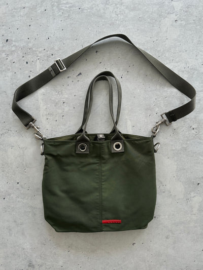 00's Prada Sport 2 Way Tote / Crossbody Bag (One Size)