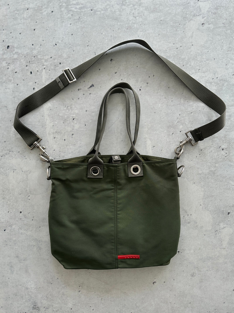 00's Prada Sport 2 Way Tote / Crossbody Bag (One Size)