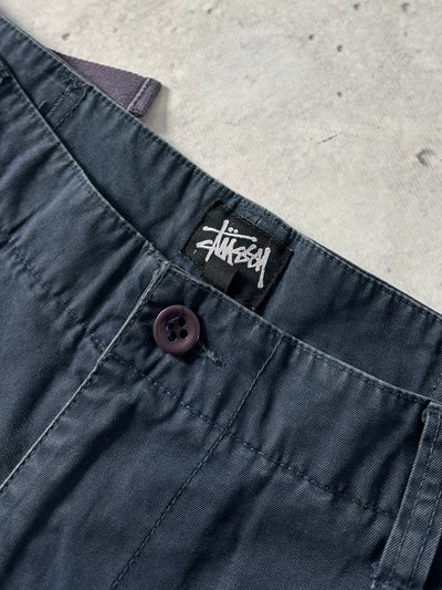 90's Stussy multi zip pocket Utility Cargo Pants (W34 x L30)