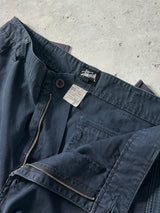 90's Stussy multi zip pocket Utility Cargo Pants (W34 x L30)