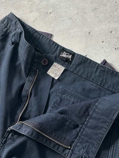 90's Stussy multi zip pocket Utility Cargo Pants (W34 x L30)