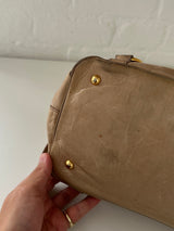 Vintage Miu Miu Vitello Lux 2 Way Leather Bag (One Size)