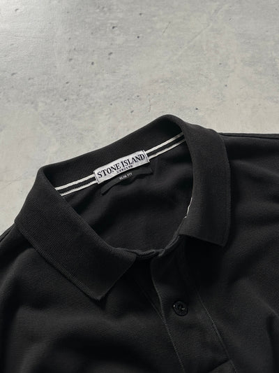 SS/11 Stone Island Patch Logo Polo Shirt (L)