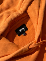 Stussy Heavyweight Embroidered Script Pullover Hoodie (L)