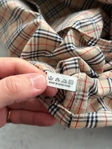 90's Burberry Nova Check Long Sleeve Shirt (XL)