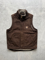 Vintage Carhartt fleece lined gilet (M)