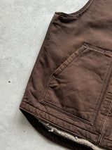 Vintage Carhartt fleece lined gilet (M)