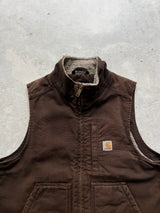 Vintage Carhartt fleece lined gilet (M)
