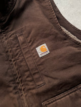 Vintage Carhartt fleece lined gilet (M)
