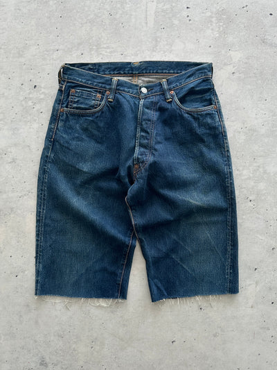 00's Evisu Gull Wing Denim Shorts (W30)