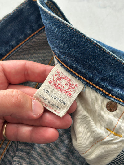 00's Evisu Gull Wing Denim Shorts (W30)