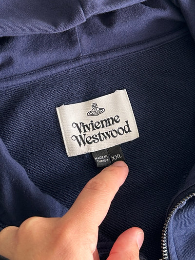 Vivienne Westwood Orb Zip Up Hoodie (XL)