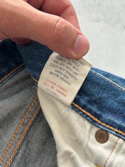 00's Evisu Gull Wing Denim Shorts (W30)