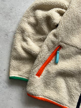 Ralph Lauren polo deep pile hybrid zip up fleece (S)