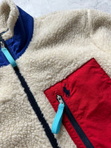 Ralph Lauren polo deep pile hybrid zip up fleece (S)
