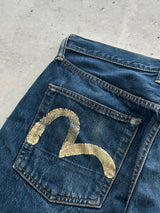 00's Evisu Gull Wing Denim Shorts (W30)