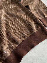 Ralph Lauren Cashmere linen Blend Plaid Pullover Jumper (M)