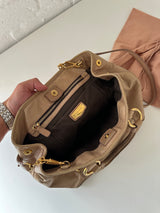 Vintage Miu Miu Vitello Lux 2 Way Leather Bag (One Size)
