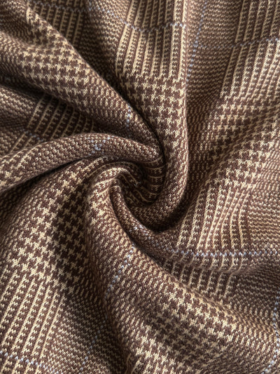 Ralph Lauren Cashmere linen Blend Plaid Pullover Jumper (M)