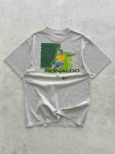 90's Nike Brazil Ronaldo R9 T Shirt (M)