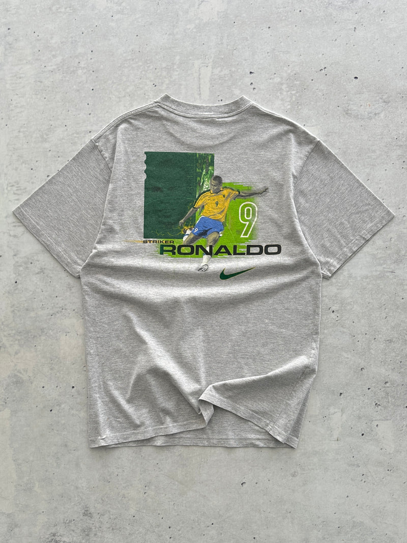 90's Nike Brazil Ronaldo R9 T Shirt (M)