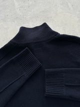 CP Company Nylon Pocket Wool Zip Up Jumper (L)