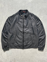 00's Armani Jeans Nylon Zip Up Bomber Jacket (L)