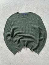 Ralph Lauren Cable Knit Crewneck Jumper (S)