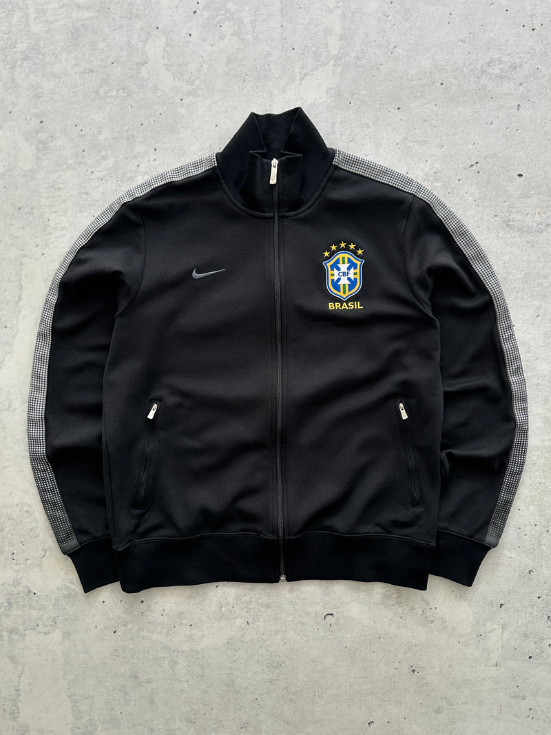 2011/12 Nike Brazil rare black Zip Up Track Jacket (L)