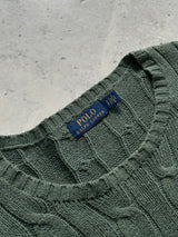 Ralph Lauren Cable Knit Crewneck Jumper (S)