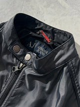 00's Armani Jeans Nylon Zip Up Bomber Jacket (L)