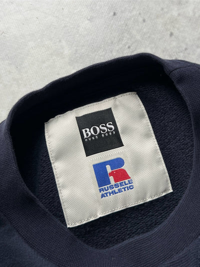Hugo Boss x Russell Athletic heavyweight crewneck sweatshirt (M)