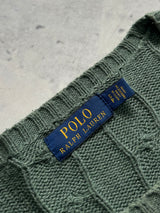 Ralph Lauren Cable Knit Crewneck Jumper (S)