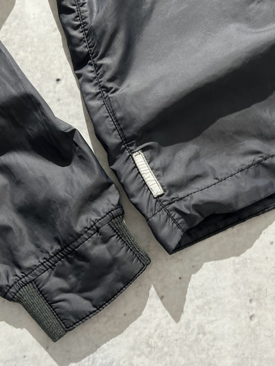 00's Armani Jeans Nylon Zip Up Bomber Jacket (L)