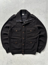 AW/07 CP Company Military Wool Zip Up Jacket (XL)