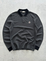 Moncler Maglia Long Sleeve Polo Shirt (M)