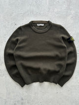 AW/11 Stone Island Wool Knit Crewneck Jumper (S)