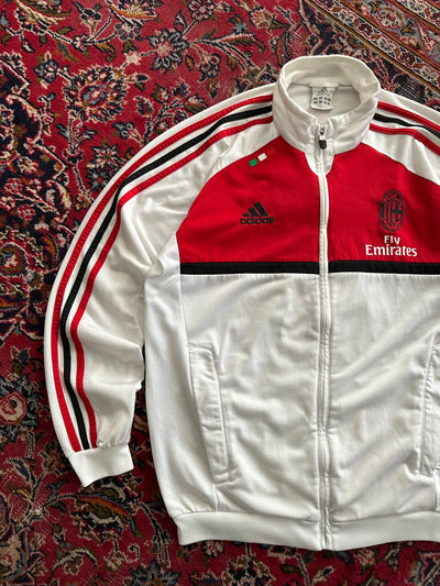 2011 AC Milan Adidas Zip Up Track Jacket (L)