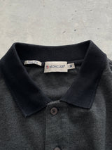 Moncler Maglia Long Sleeve Polo Shirt (M)