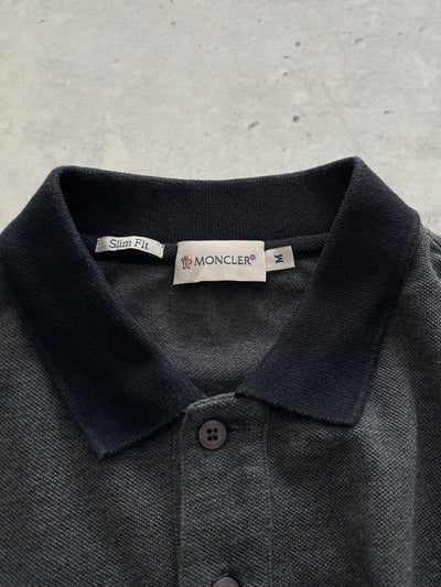 Moncler Maglia Long Sleeve Polo Shirt (M)