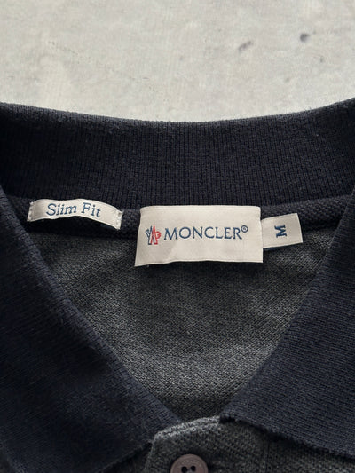 Moncler Maglia Long Sleeve Polo Shirt (M)