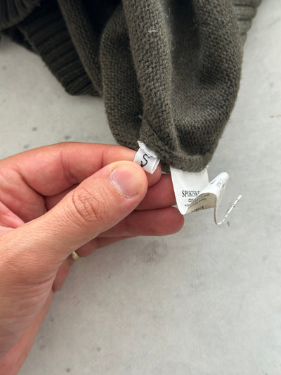 AW/11 Stone Island Wool Knit Crewneck Jumper (S)